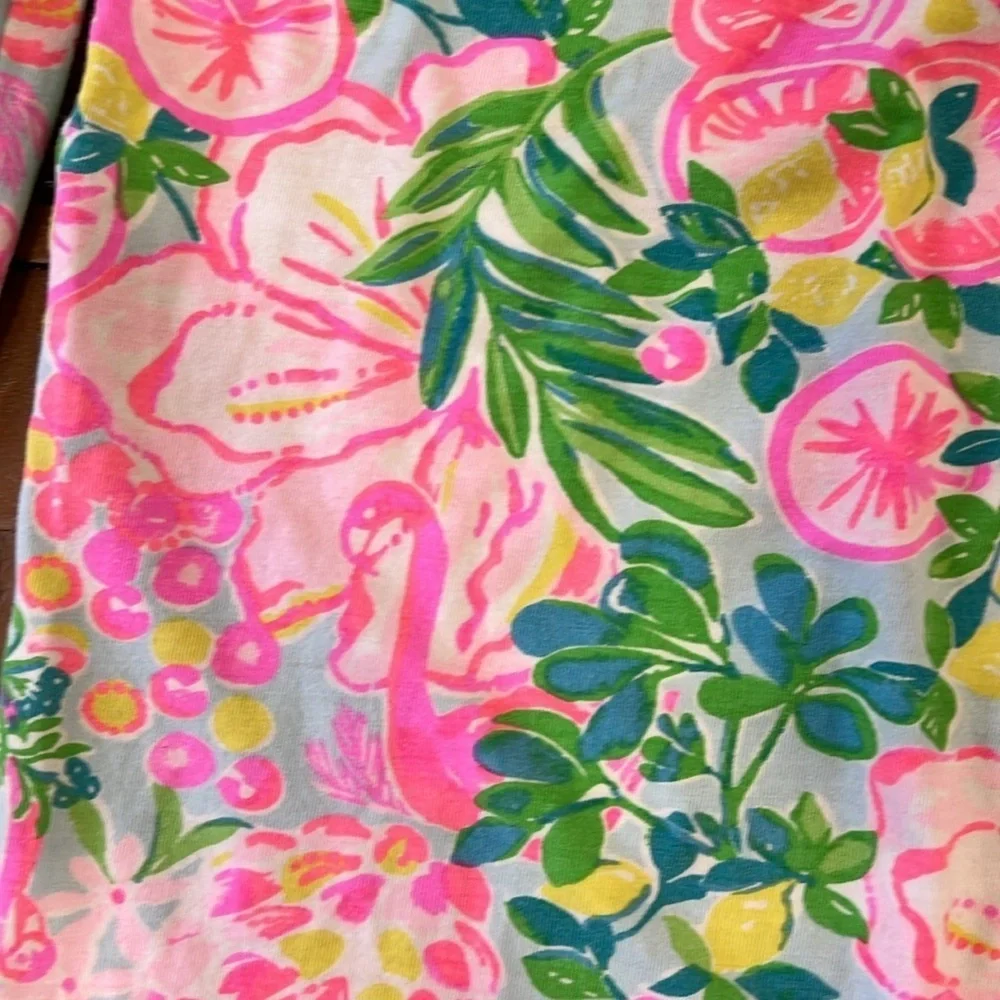 Lilly Pulitzer fruit flowers